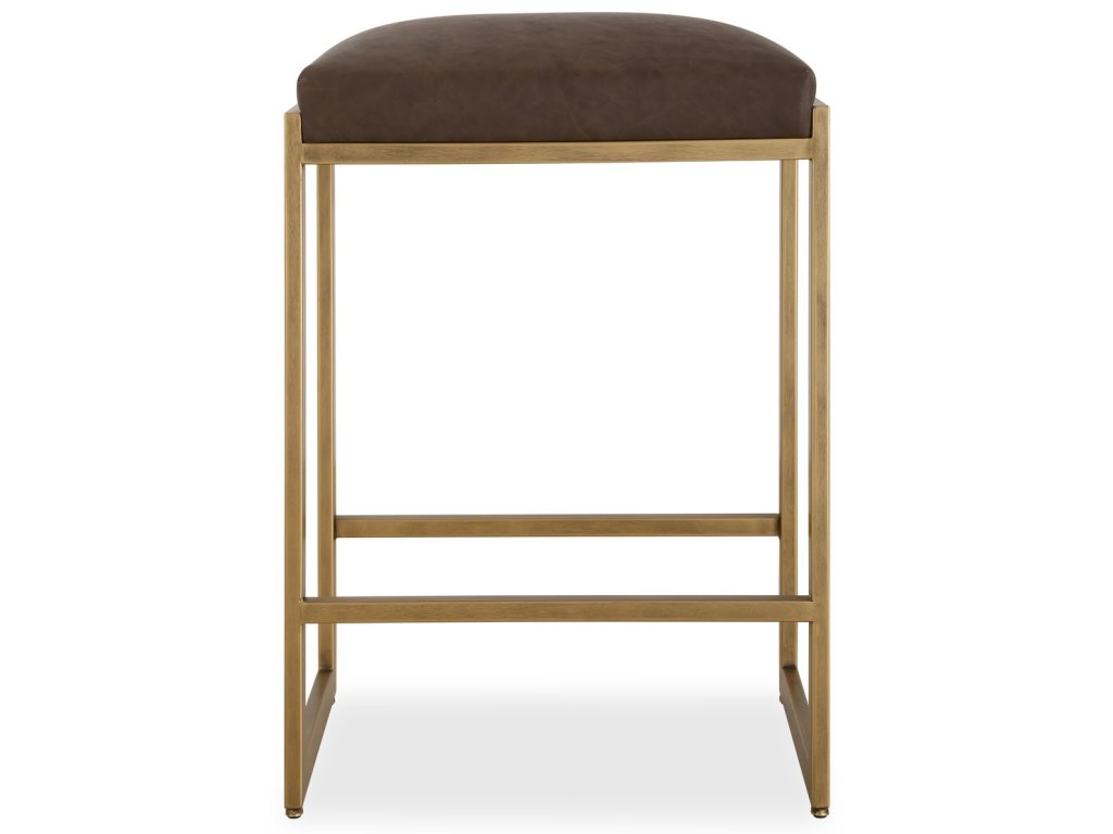 Atticus Counter Stool, Gold - main image