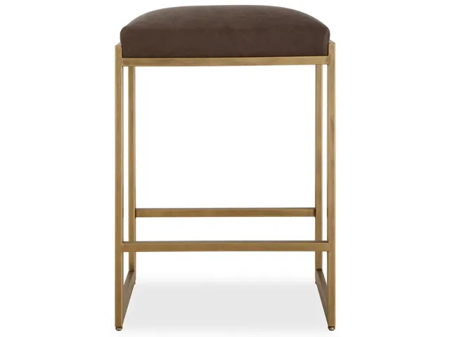 Atticus Counter Stool, Gold
