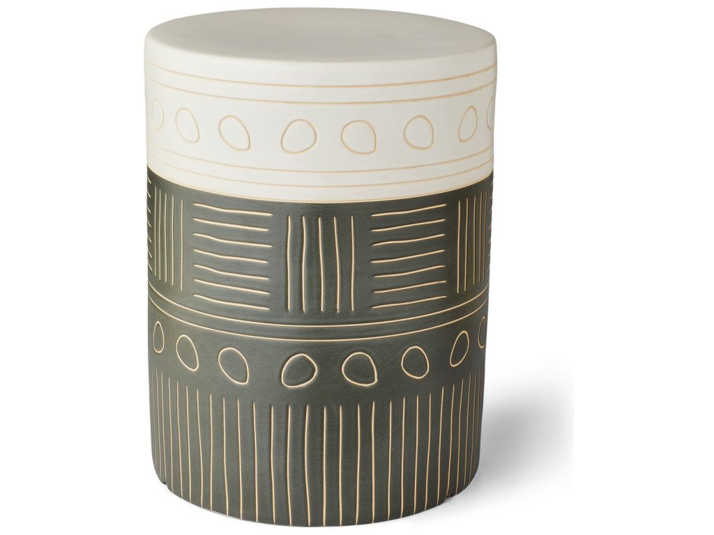 Hieroglyphics Garden Stool - main image
