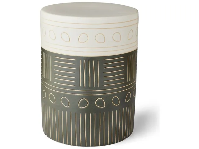 Hieroglyphics Garden Stool