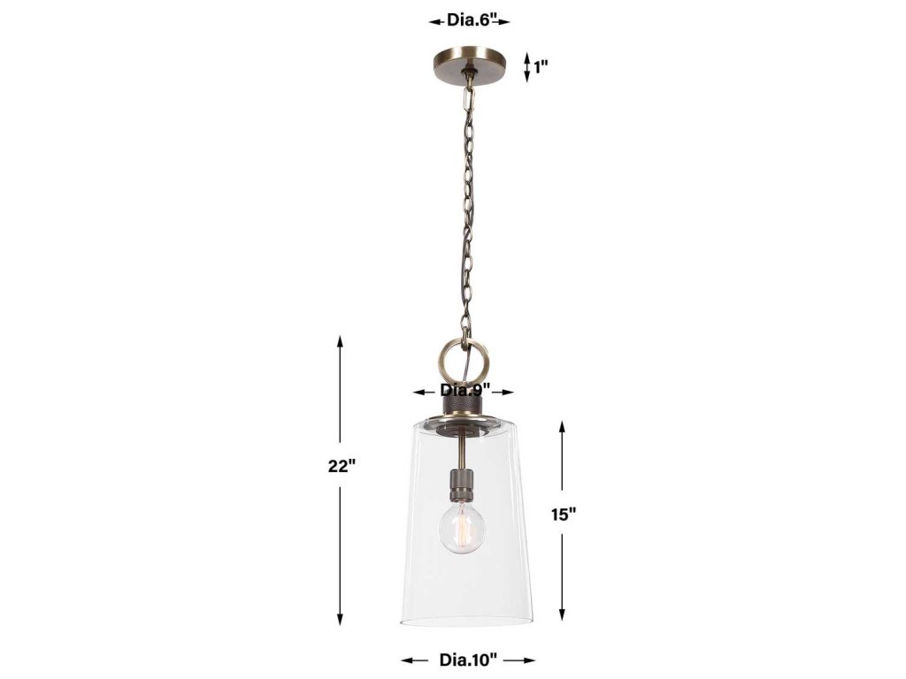 Rosston, 1 Lt Mini Pendant - image 7
