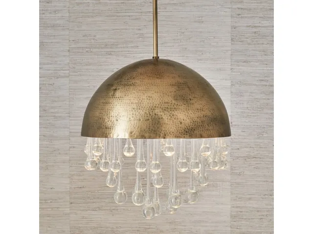 Downpour, 6 Lt Pendant - Round