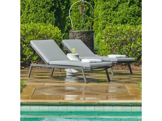 Bea Outdoor Pool Chaise - Alternative View