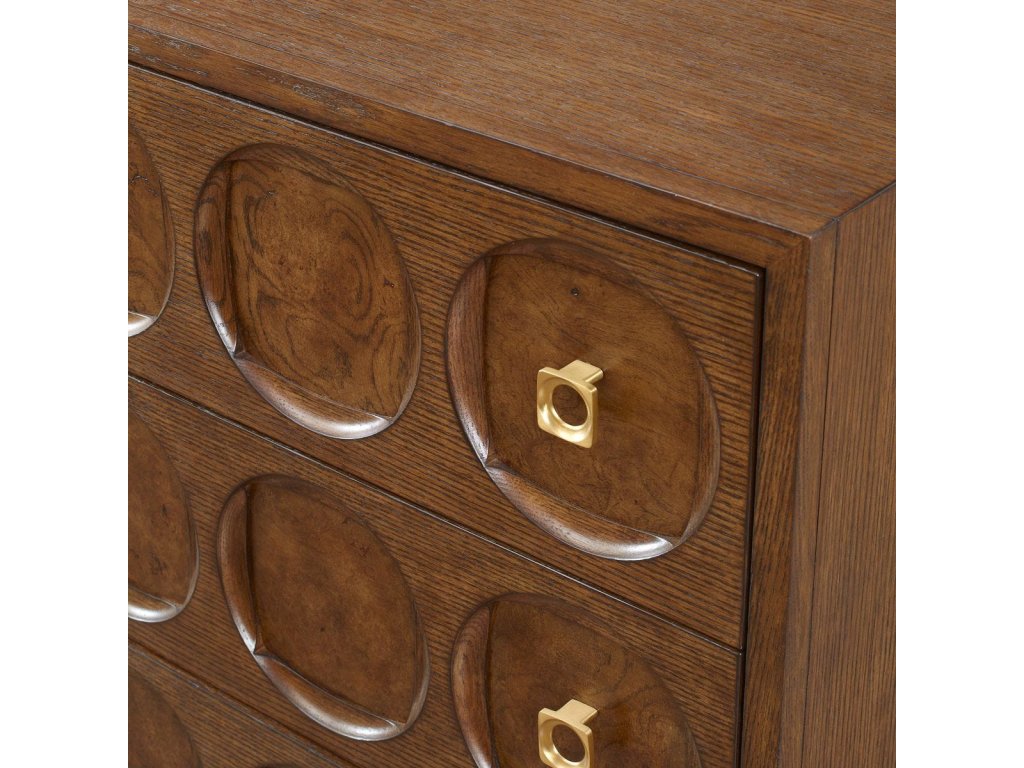 Roundabout 3 Drawer Chest - Cocoa Brown - image 6