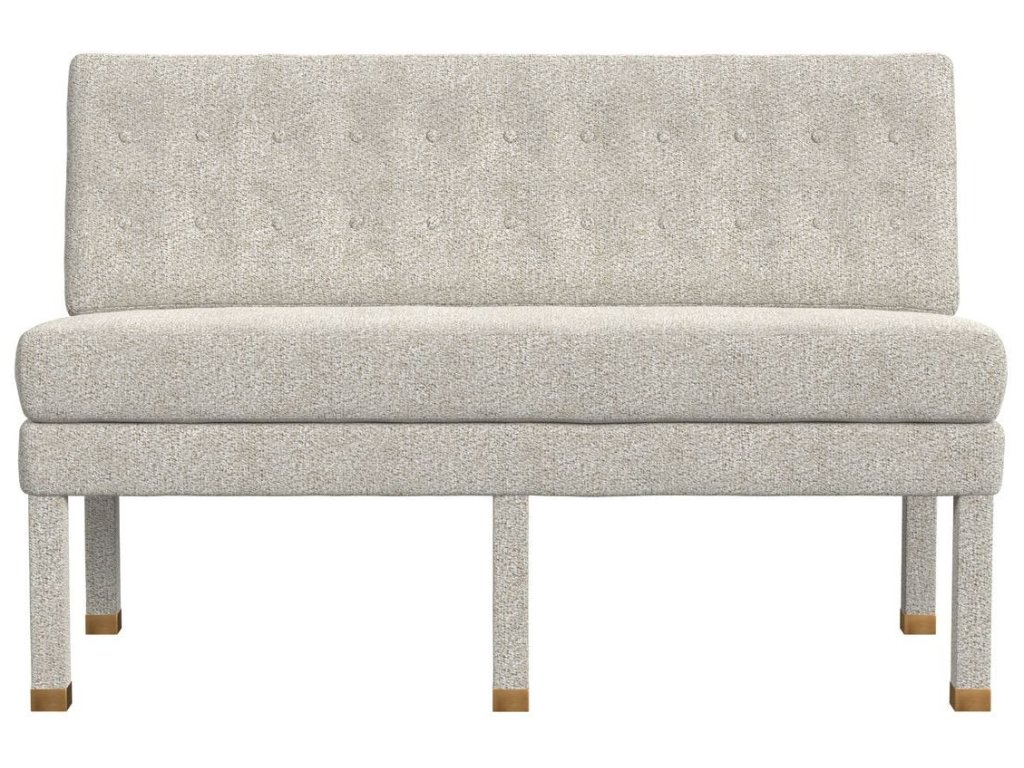 Approach The Bench Banquette, 52" - Snuggle Vanilla - main image