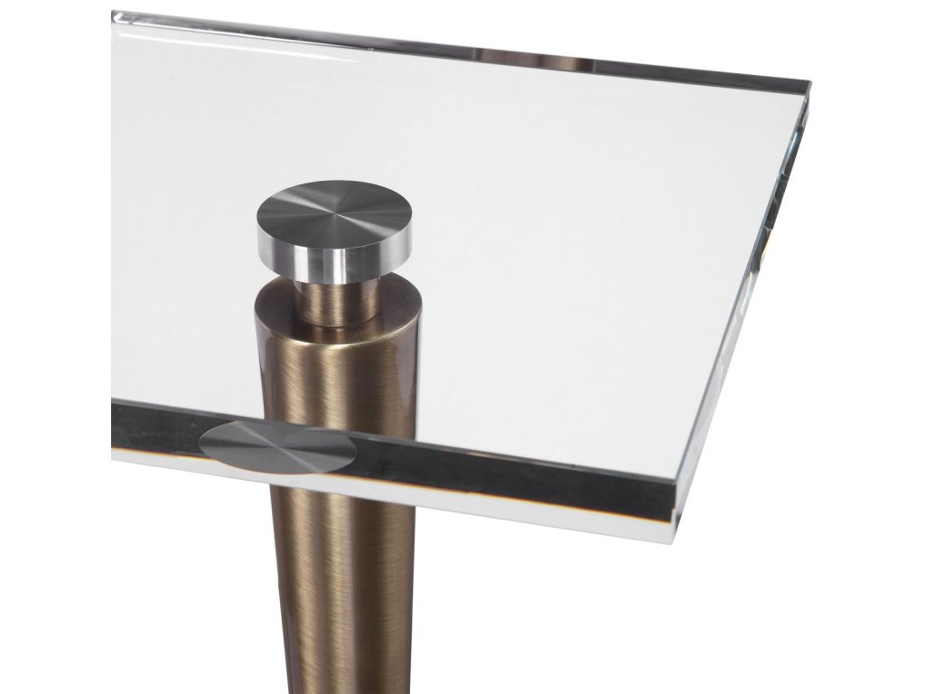 Campeiro Drink Table, Brass - image 3
