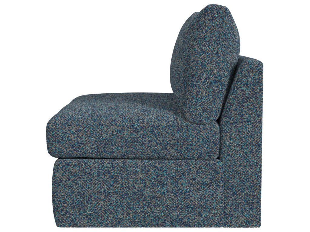 Great Plains Sofa, Armless - Tweedy Bird Jewel - image 2