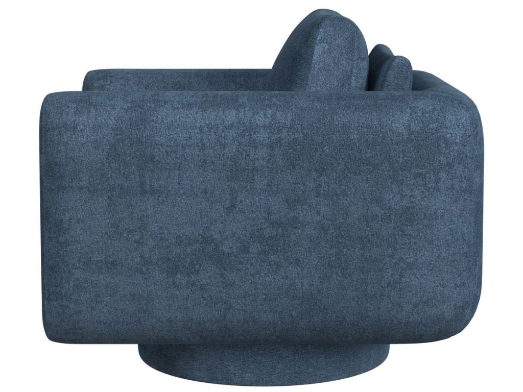 Loop Swivel Chair - Lux Peacock - image 2
