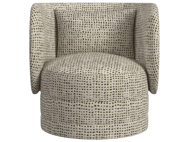 Sanctuary Swivel Chair - Dashing Olive - Alternative View