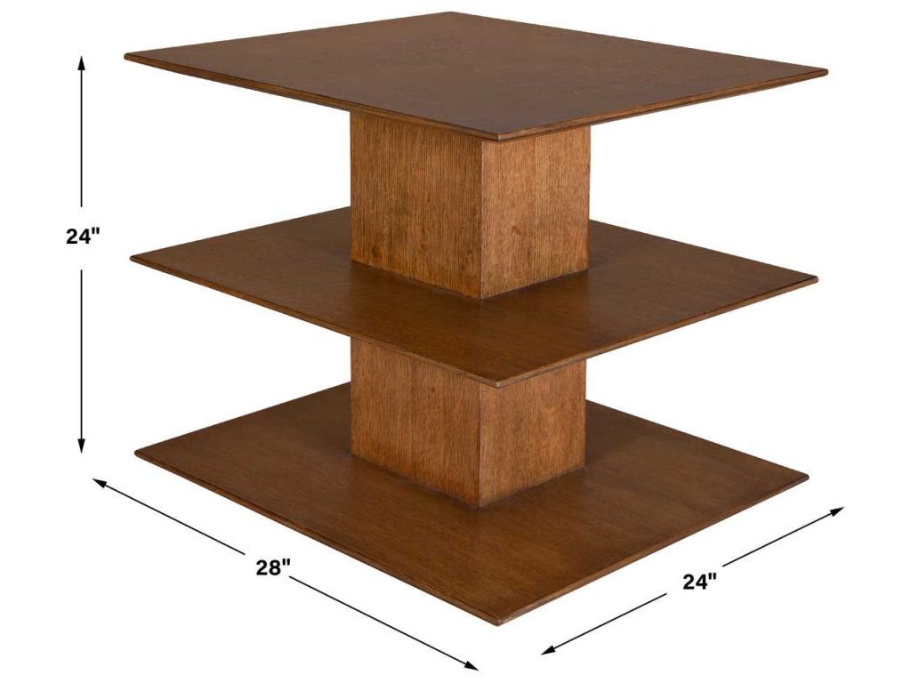 Stash It Side Table - Cocoa Brown - image 9