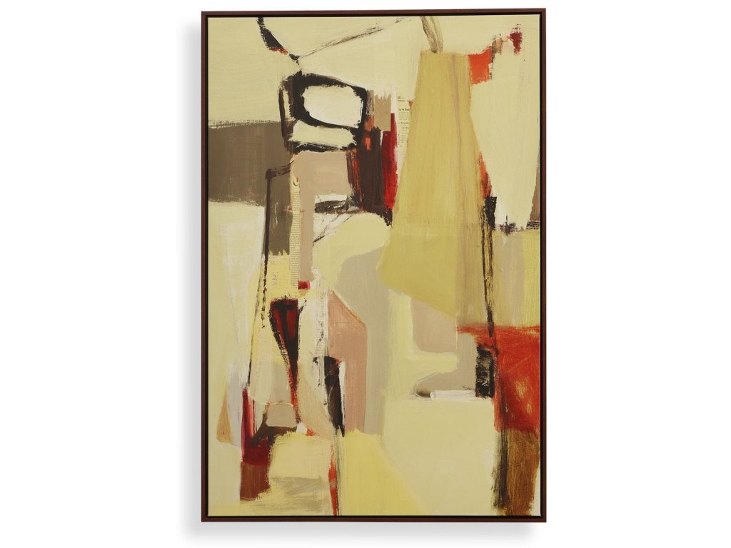 Peaches Framed Canvas - main image