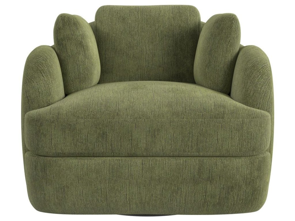 Scoop And A Half Swivel Chair - Antique Loden - main image