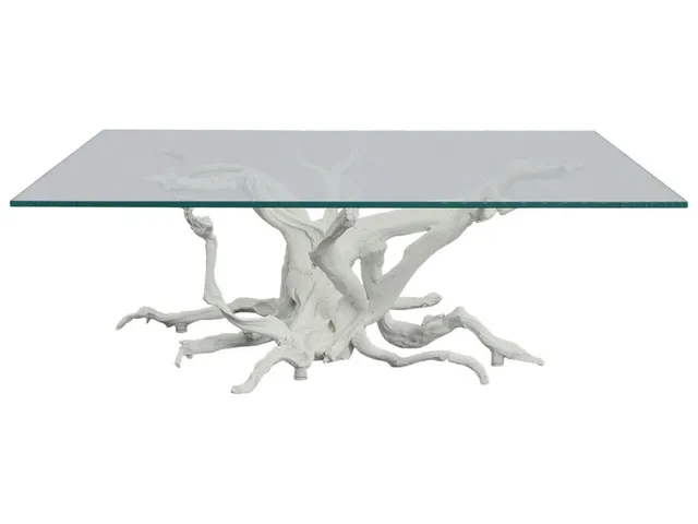 Big Sur Coffee Table - White, 2 Cartons