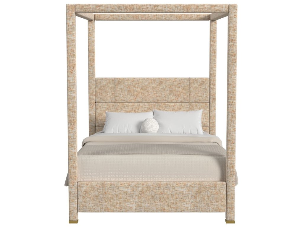 Hibernate Canopy Bed, Queen-Thatched Butterscotch, 2 Cartons - image 1