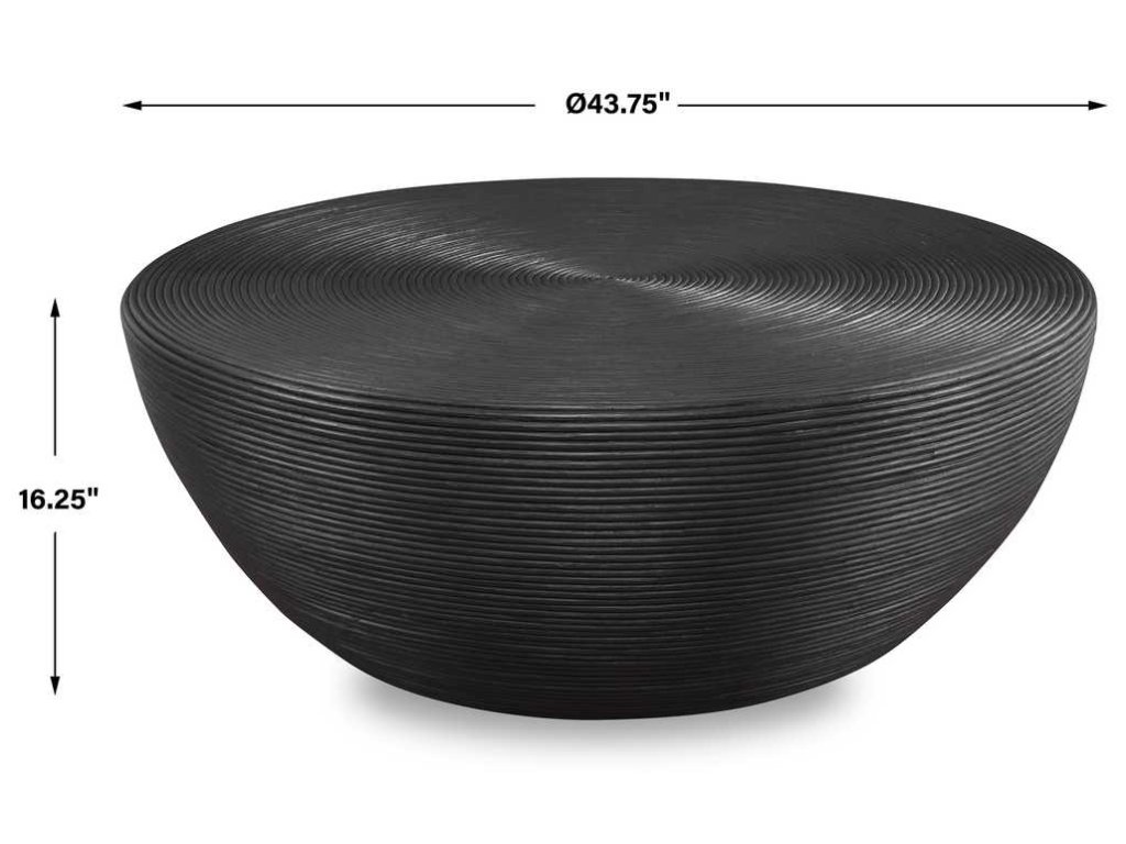 Bongo Coffee Table, Black - image 3