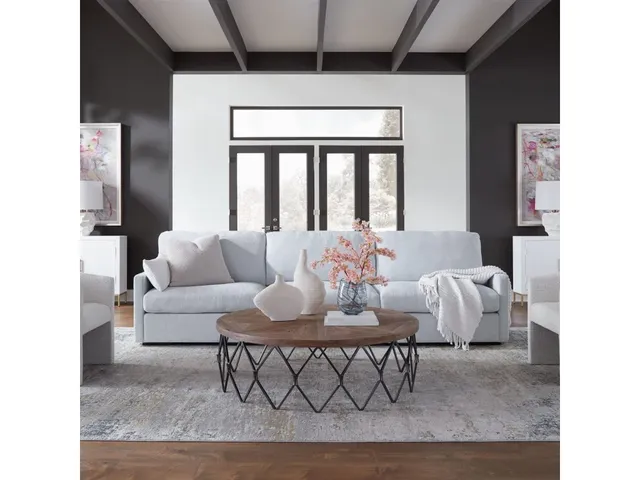 Refuge Sofa, Left Arm Facing, Cloud Blue
