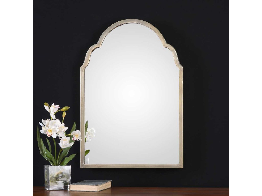 Brayden Petite Arch Mirror, Champagne - image 2