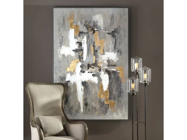 Crossover Hand Painted Canvas - Alternative View