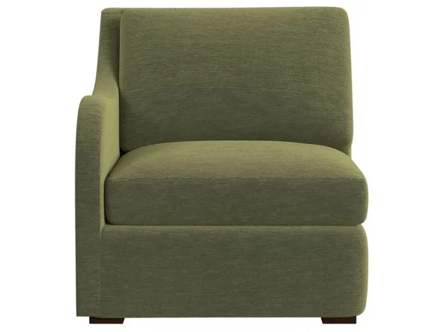 Little Wave Sofa, Left Arm Facing - Antique Loden
