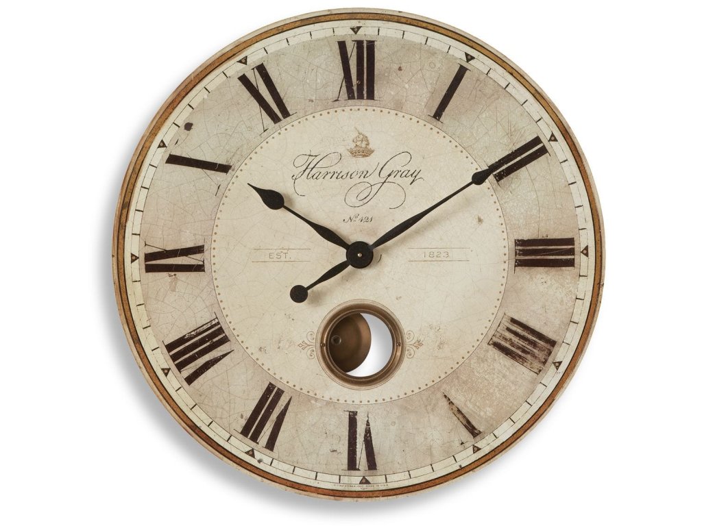 Harrison Gray 30" Wall Clock - main image