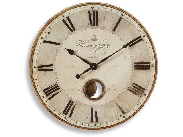 Harrison Gray 30" Wall Clock