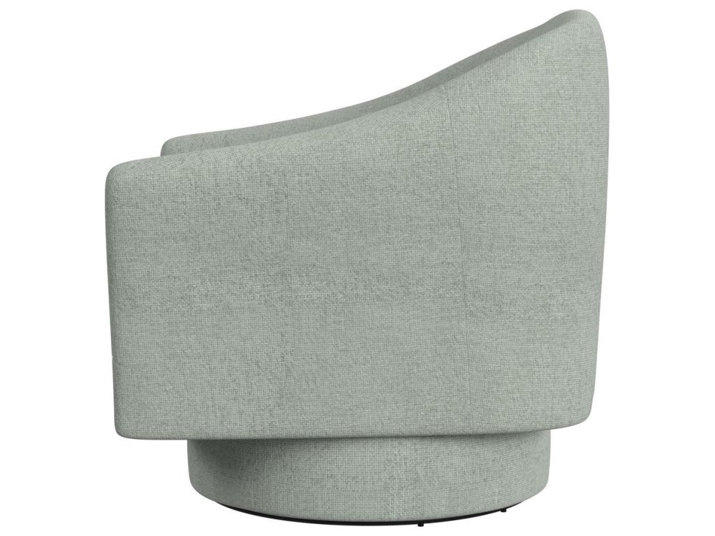 Coupe Swivel Chair - Criss Cross Sea Salt - image 3