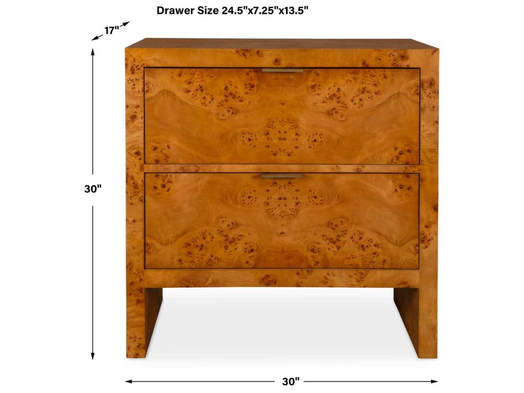 Indus 2 Drawer Chest - image 9