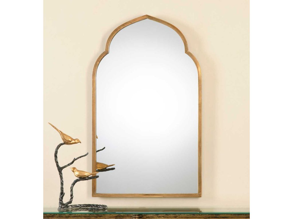 Kenitra Arch Mirror, Gold - image 3