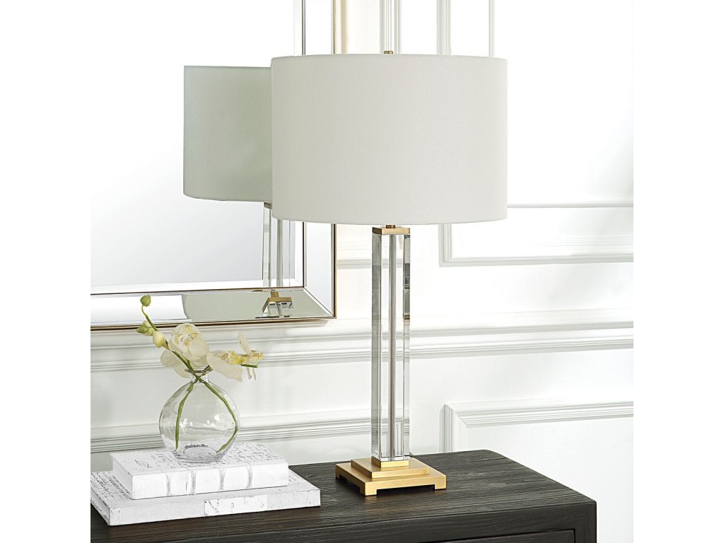 Crystal Column Table Lamp - image 2