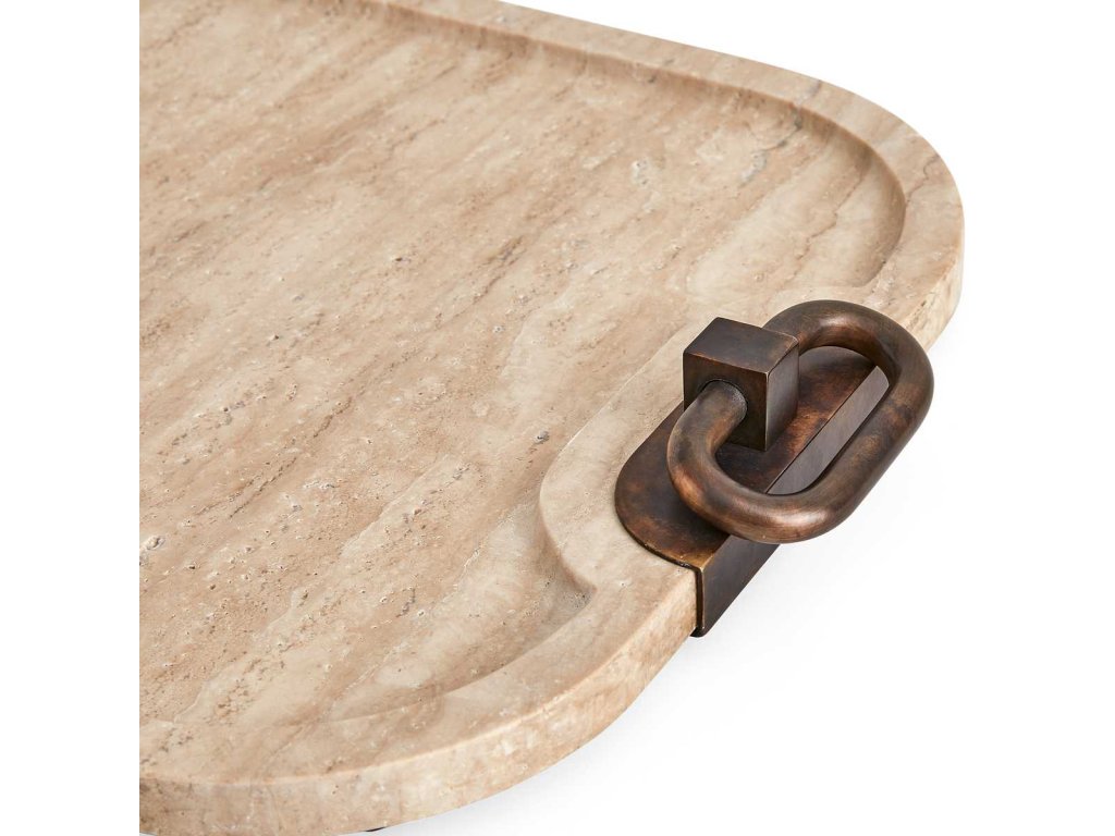 Hippodrome Tray - Travertine - image 3