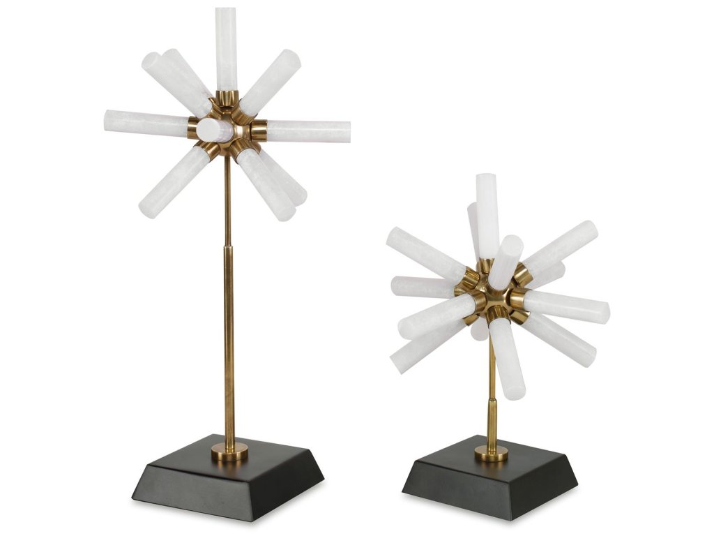 Snowflake Sculptures, S/2 - main image