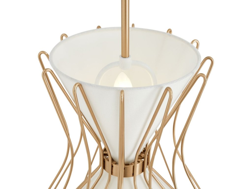 Boomerang, 2 Lt Pendant - Brass Small - image 5