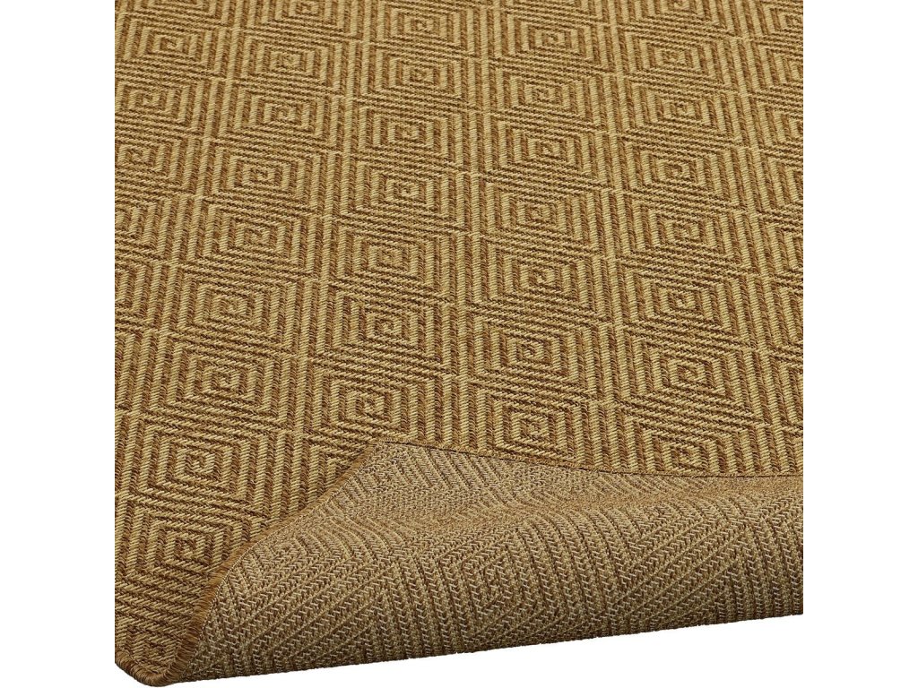 Maize Diamond Rug - Burnt Umber - image 4