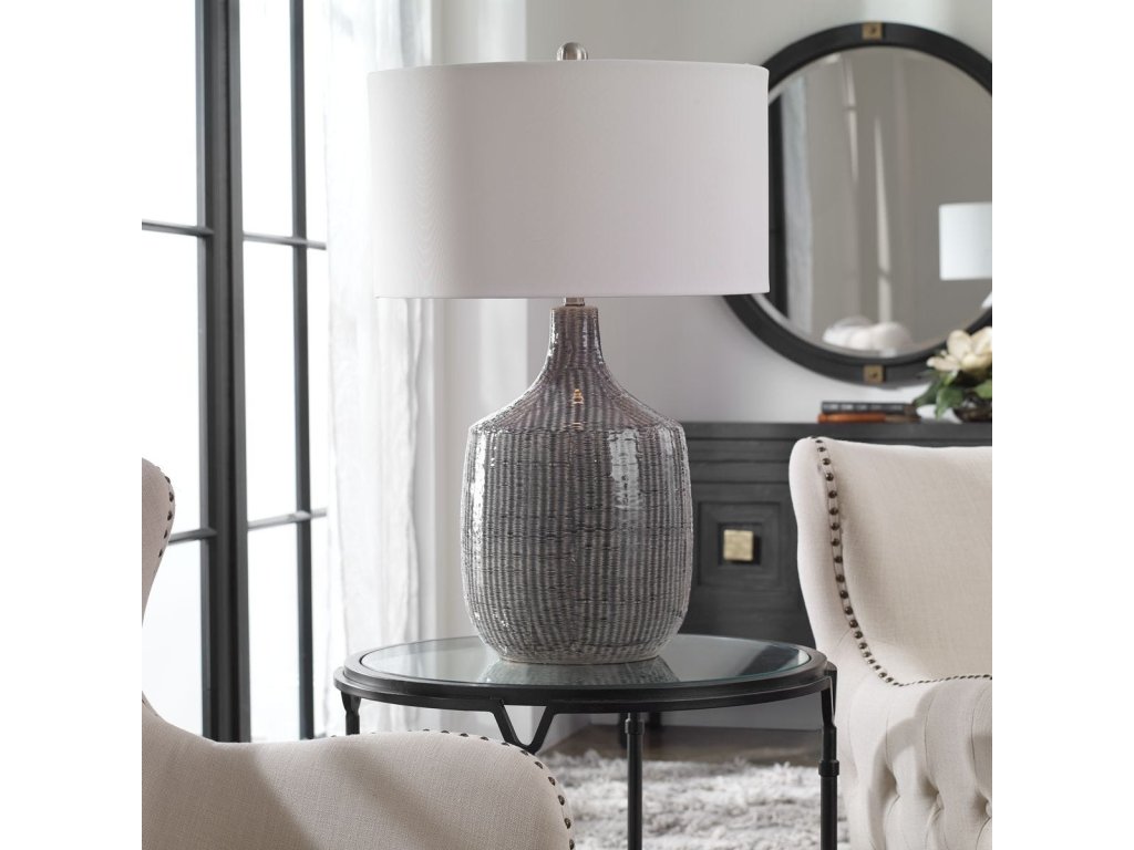 Felipe Table Lamp, Dark Gray - image 4