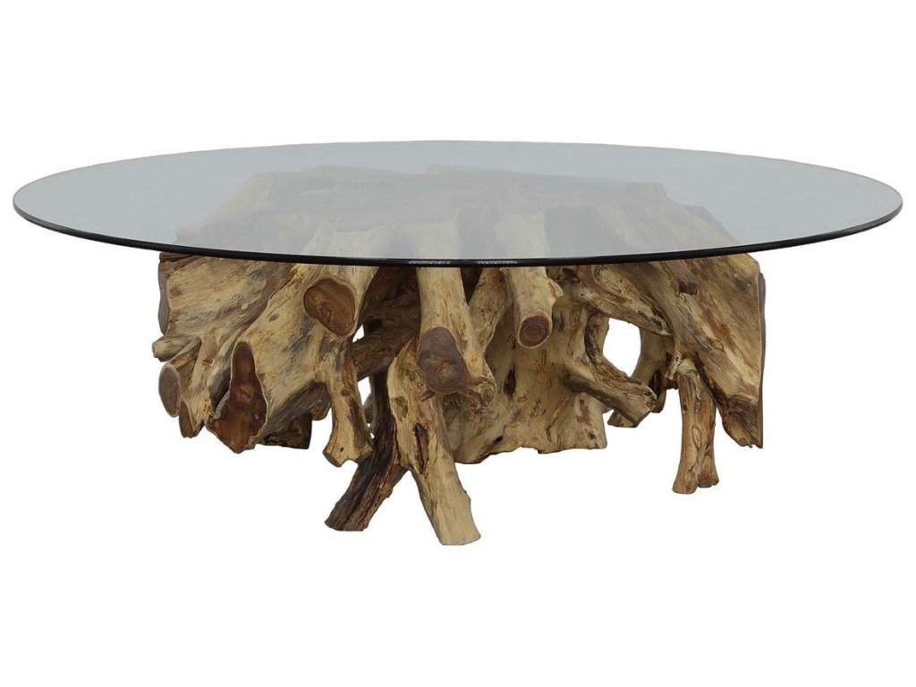 Center Root Coffee Table - Round, 56 Glass 2 Cartons - image 3