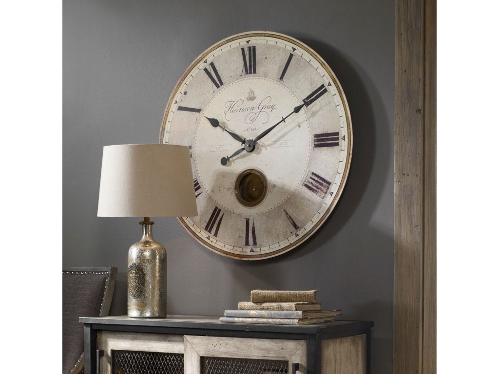 Harrison Gray 30" Wall Clock - image 1