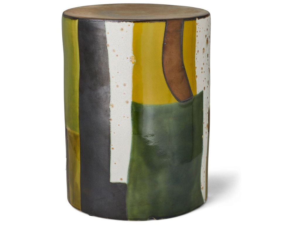 Graph Garden Stool - Green - image 3