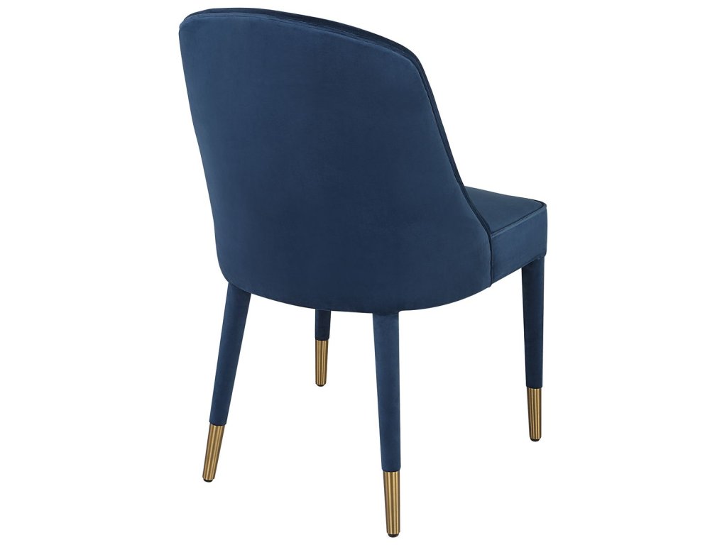 Brie Armless Chair, Sapphire, 2 Per Box, Priced Each - image 3