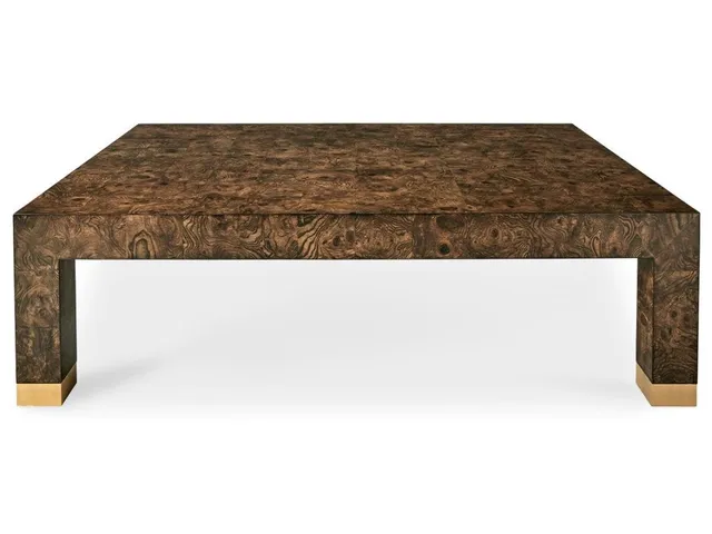 Ingrain Coffee Table - Cocoa Brown