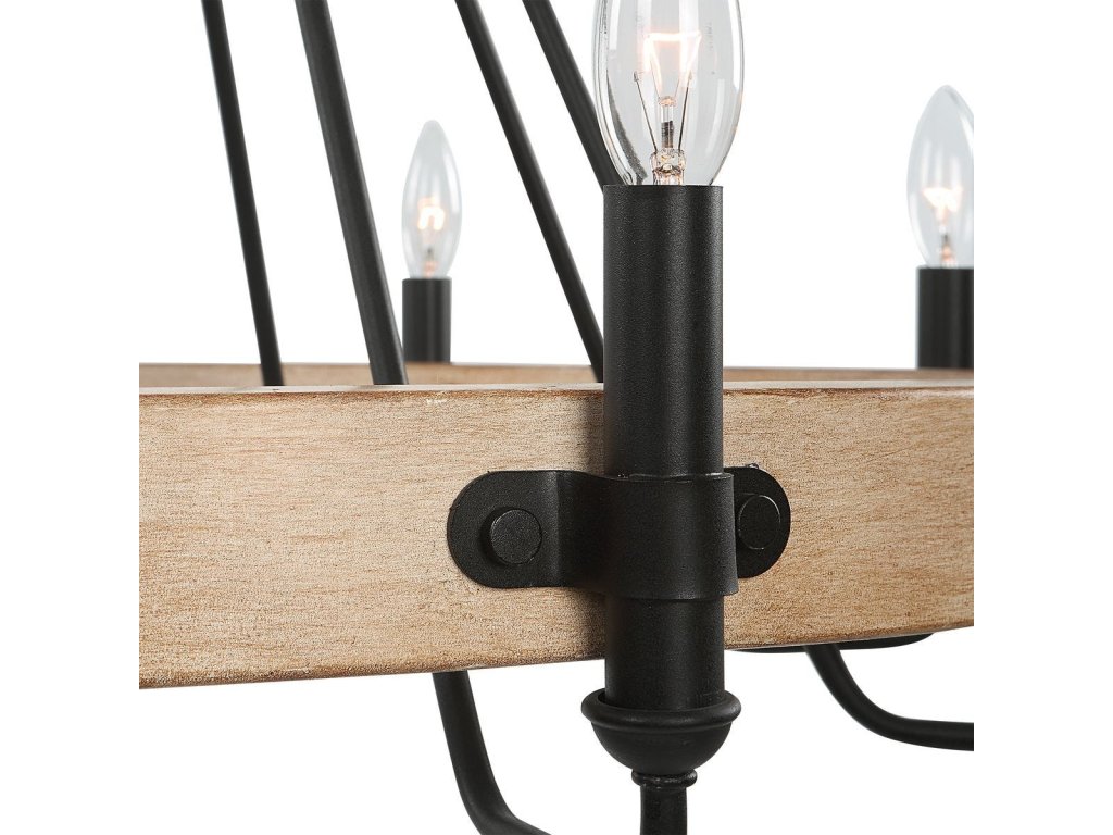 Deschutes, 8 Lt Chandelier - image 5