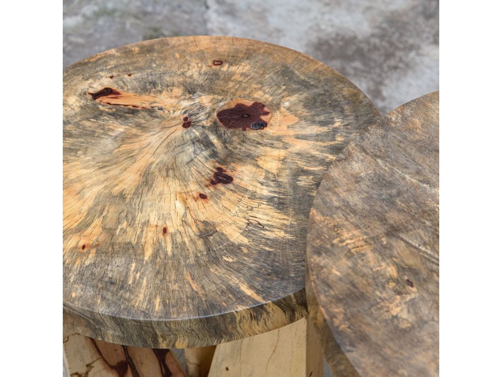 Nadette Nesting Tables, Natural, S/2 - image 3