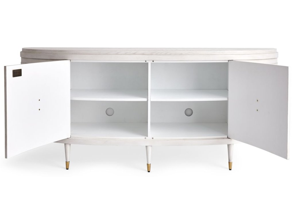 Paris 77 Inch Console Cabinet - White - image 7