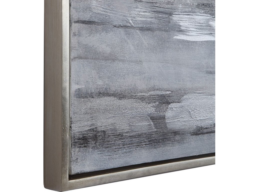 Smoky Waves Hand Painted Canvas - image 3