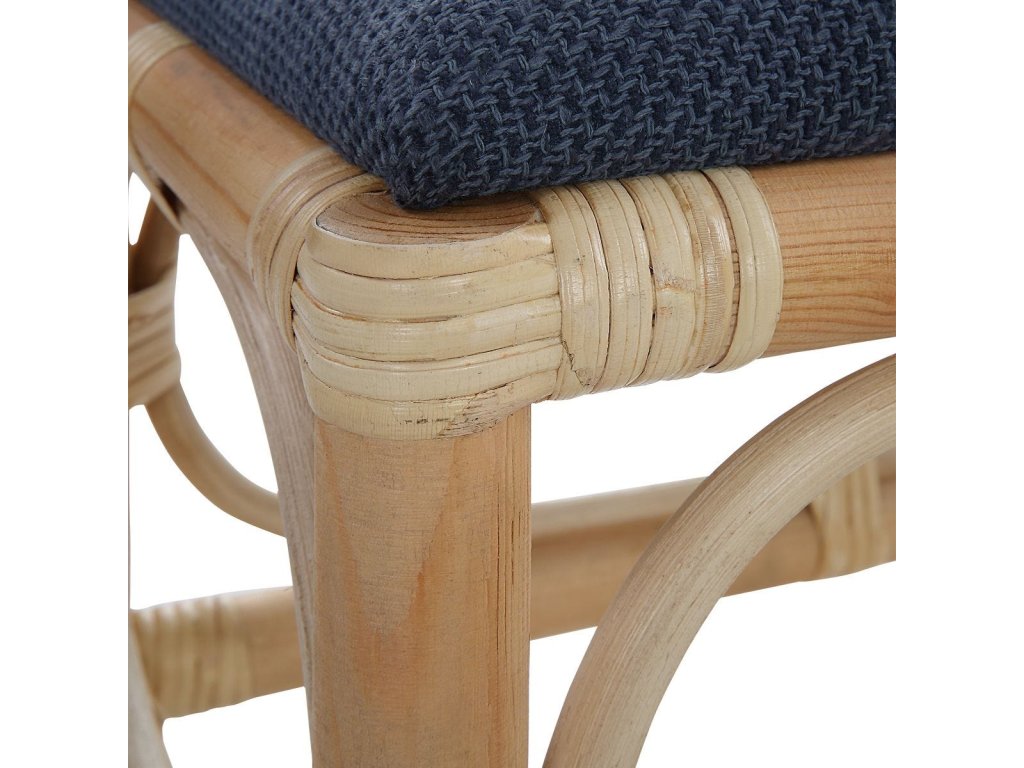 Laguna Small Bench, Navy - image 4