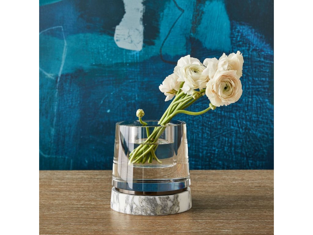 Optic Candleholder/Vase - Marble - image 2