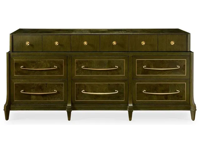 Green With Envy 9 Drawer Chest