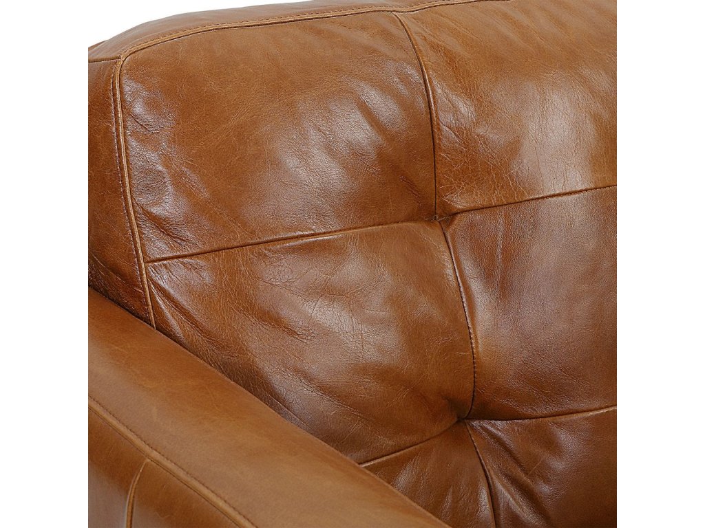 Ventura Sofa - Caramel Leather - image 4
