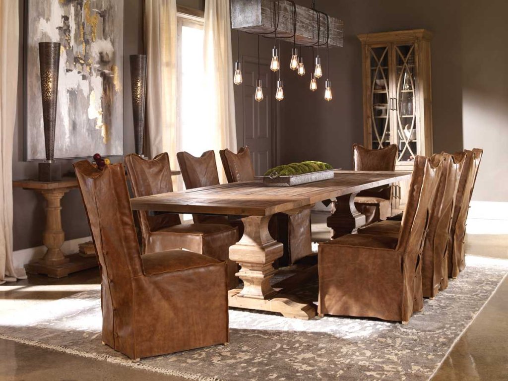 Delroy Armless Chair, Cognac, 2 Per Box, Priced Each - image 1
