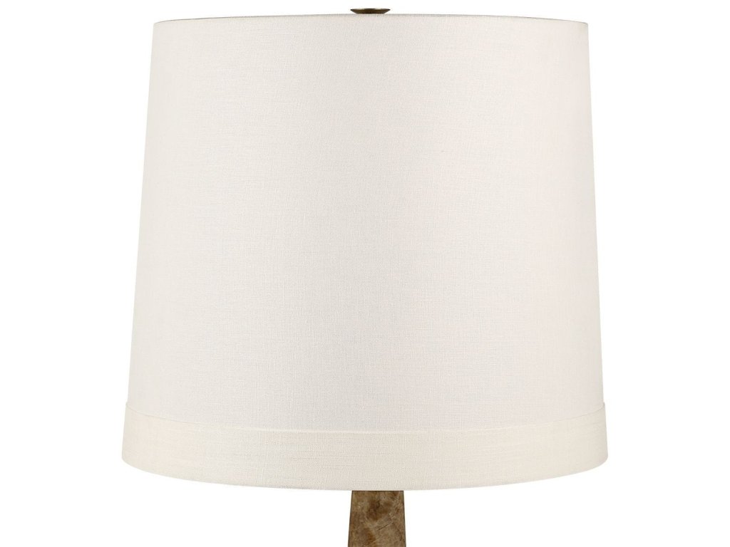Statuesque Table Lamp - Latte Onyx - image 6