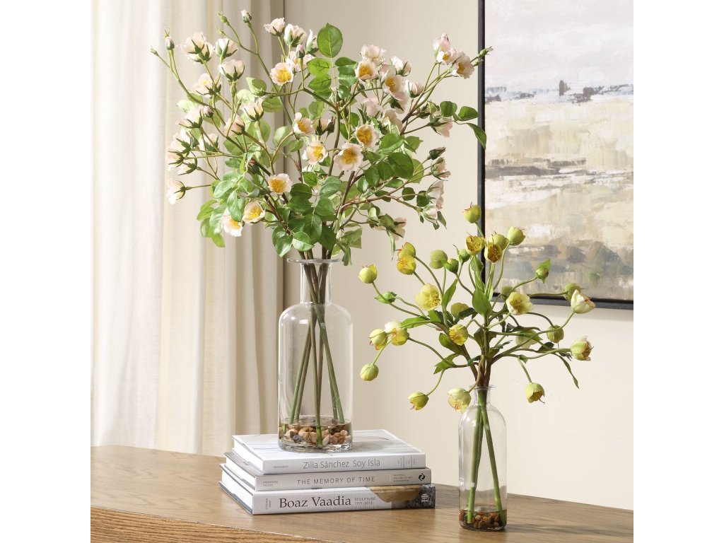 Tranquility Lenten Rose Bouquets, S/2 - image 1